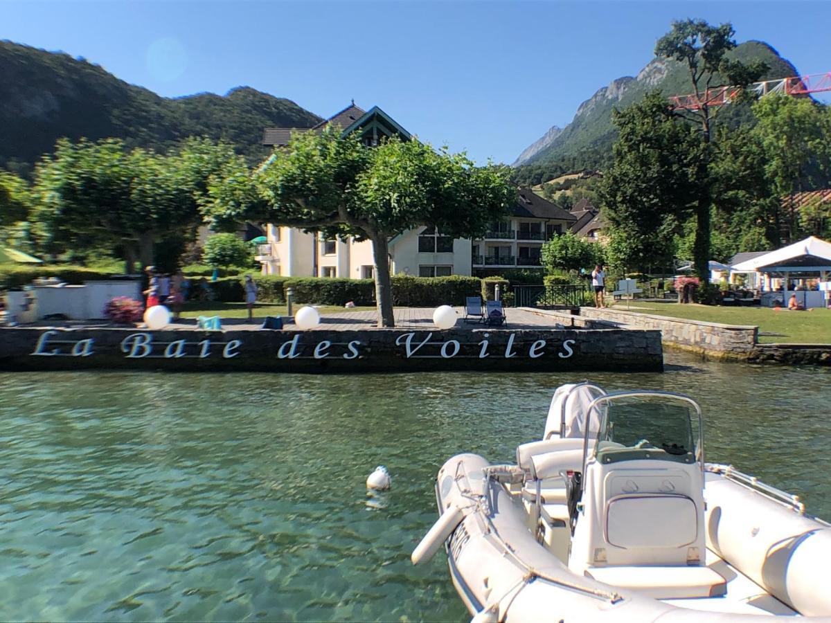 Studio Les Pieds Dans L'Eau Au Bord Du Lac D'Annecy Duingt Zewnętrze zdjęcie
