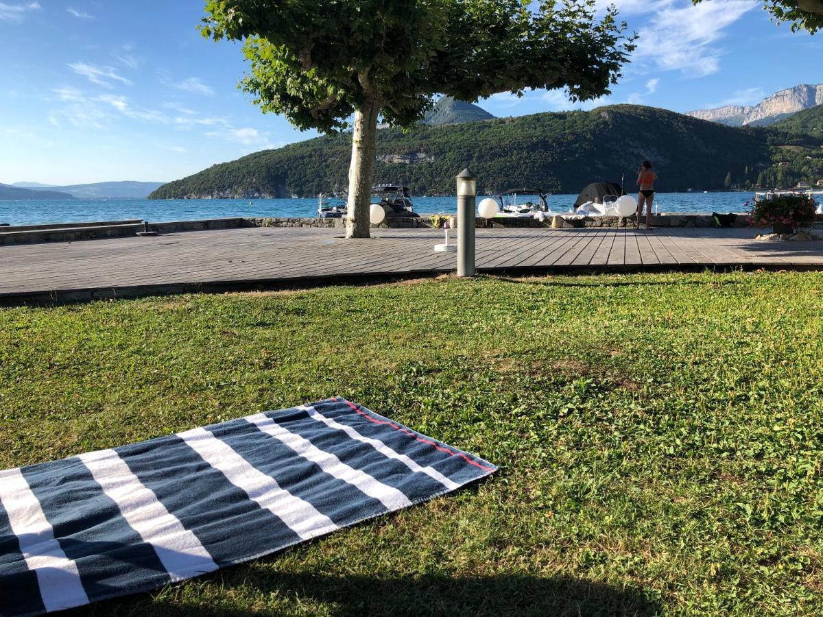 Studio Les Pieds Dans L'Eau Au Bord Du Lac D'Annecy Duingt Zewnętrze zdjęcie