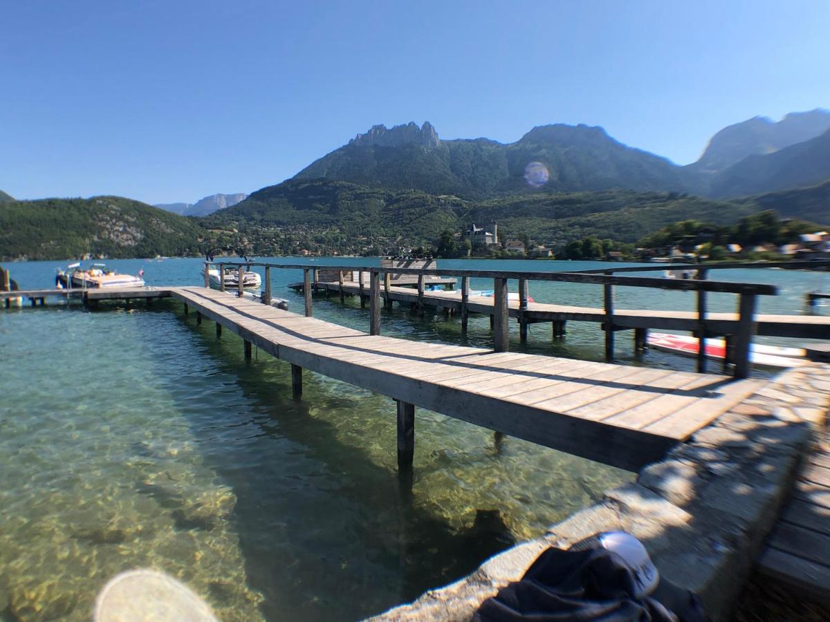 Studio Les Pieds Dans L'Eau Au Bord Du Lac D'Annecy Duingt Zewnętrze zdjęcie
