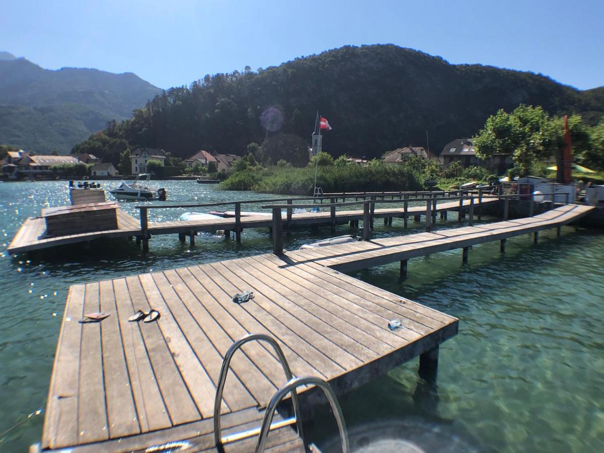 Studio Les Pieds Dans L'Eau Au Bord Du Lac D'Annecy Duingt Zewnętrze zdjęcie