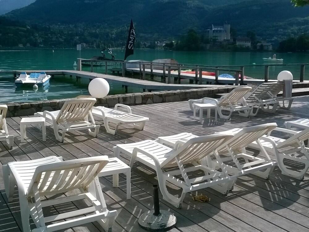 Studio Les Pieds Dans L'Eau Au Bord Du Lac D'Annecy Duingt Zewnętrze zdjęcie