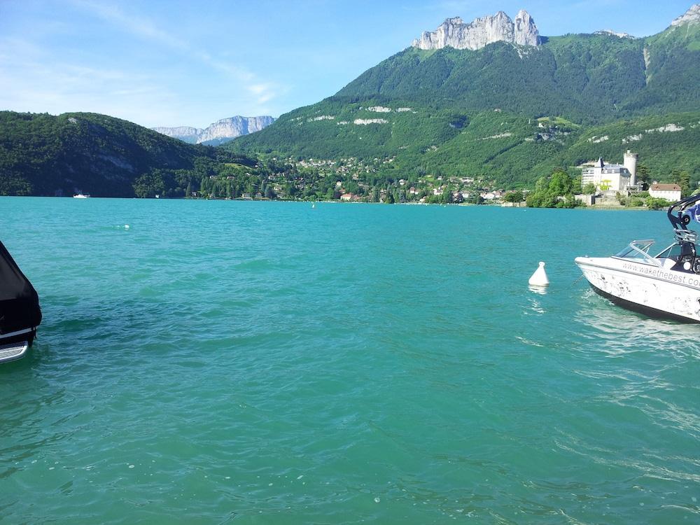 Studio Les Pieds Dans L'Eau Au Bord Du Lac D'Annecy Duingt Zewnętrze zdjęcie