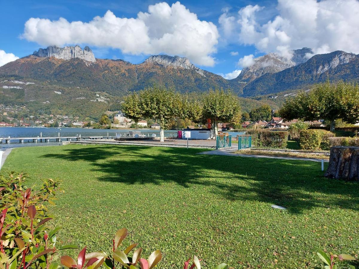 Studio Les Pieds Dans L'Eau Au Bord Du Lac D'Annecy Duingt Zewnętrze zdjęcie