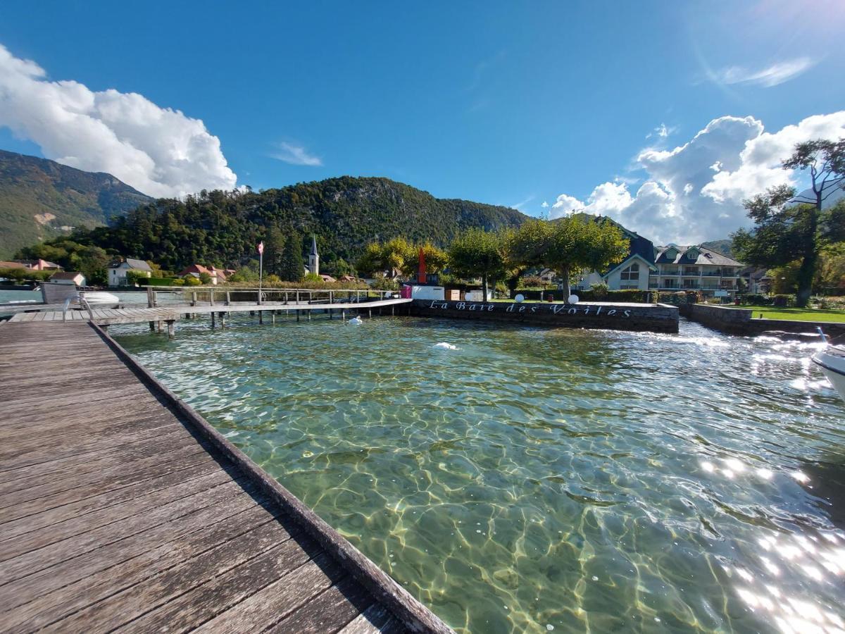 Studio Les Pieds Dans L'Eau Au Bord Du Lac D'Annecy Duingt Zewnętrze zdjęcie
