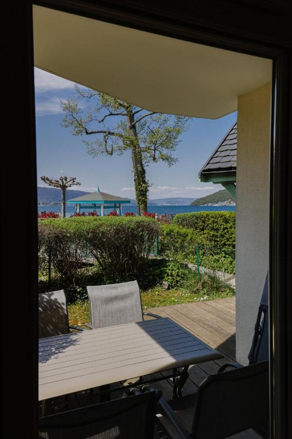 Studio Les Pieds Dans L'Eau Au Bord Du Lac D'Annecy Duingt Zewnętrze zdjęcie