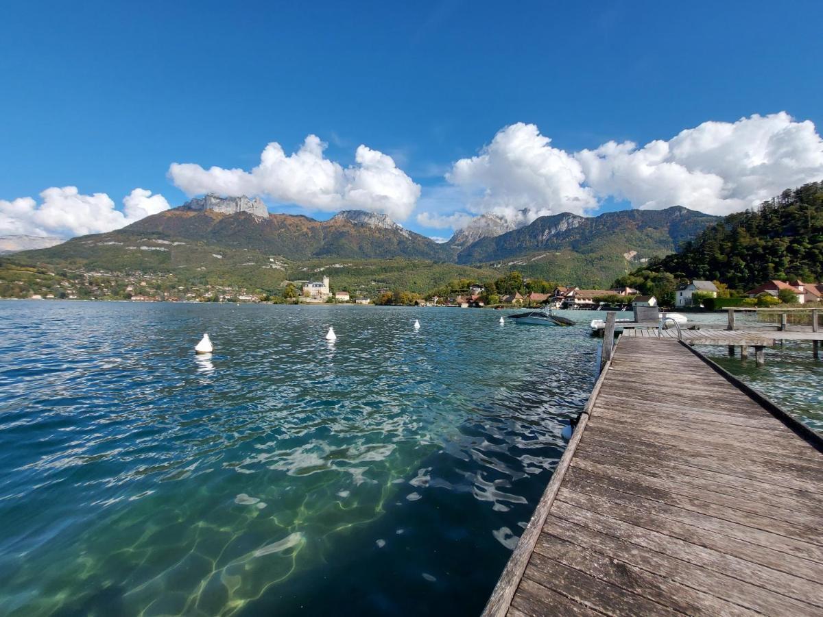 Studio Les Pieds Dans L'Eau Au Bord Du Lac D'Annecy Duingt Zewnętrze zdjęcie