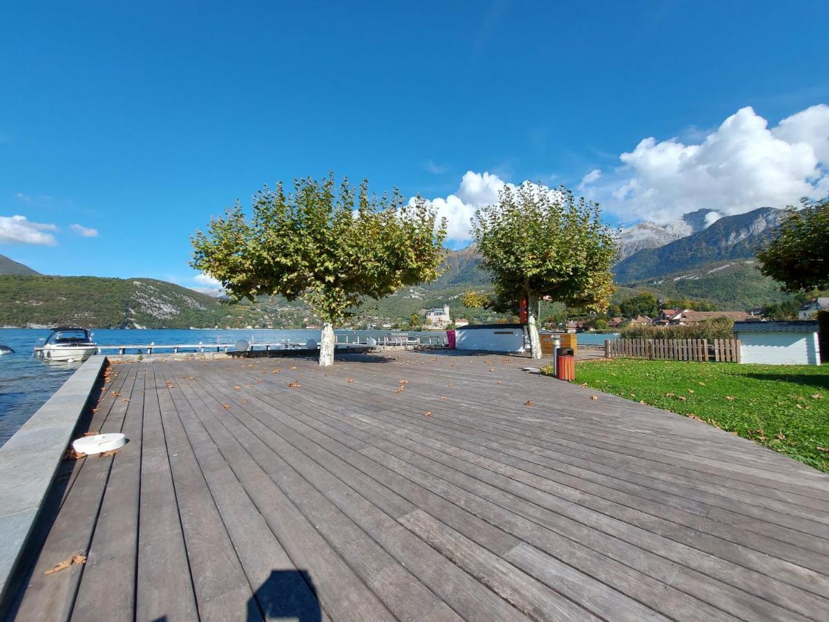 Studio Les Pieds Dans L'Eau Au Bord Du Lac D'Annecy Duingt Zewnętrze zdjęcie