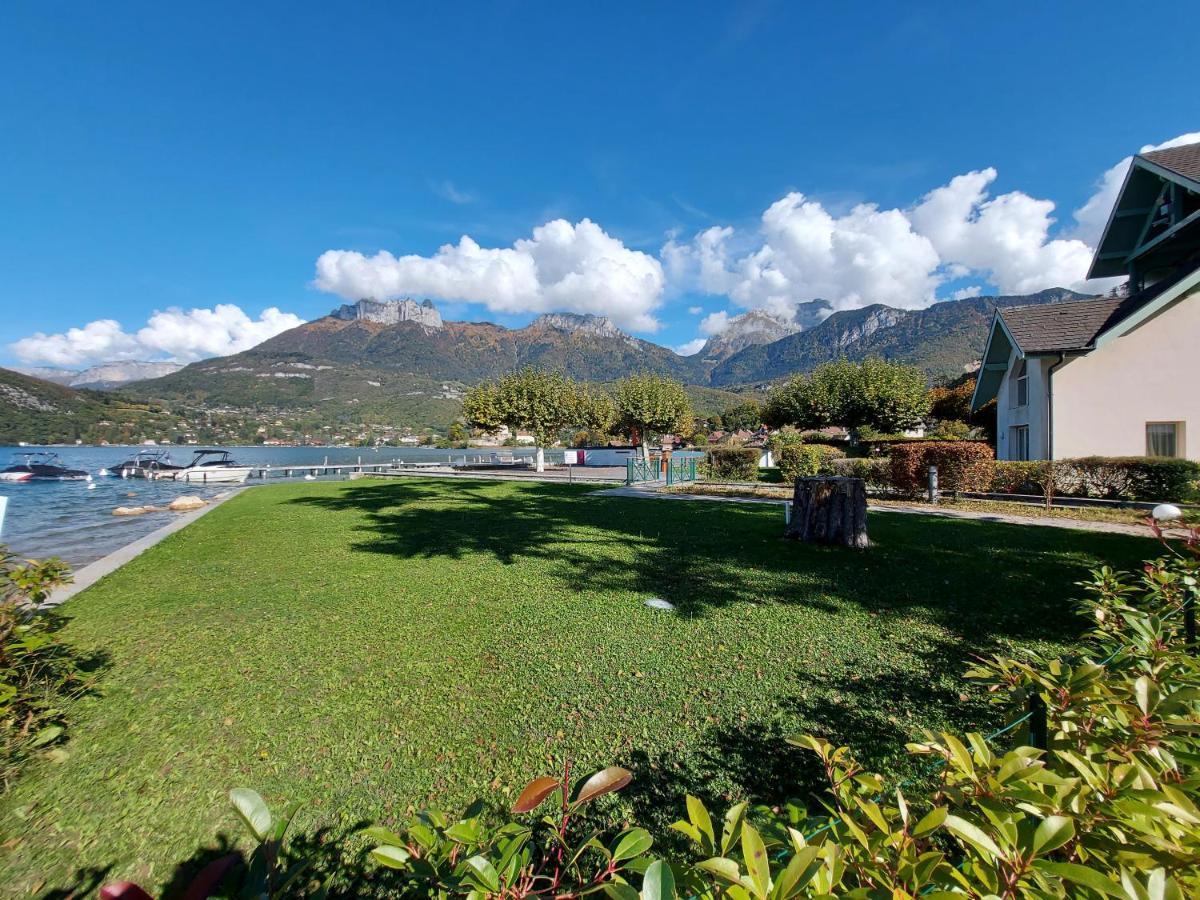 Studio Les Pieds Dans L'Eau Au Bord Du Lac D'Annecy Duingt Zewnętrze zdjęcie
