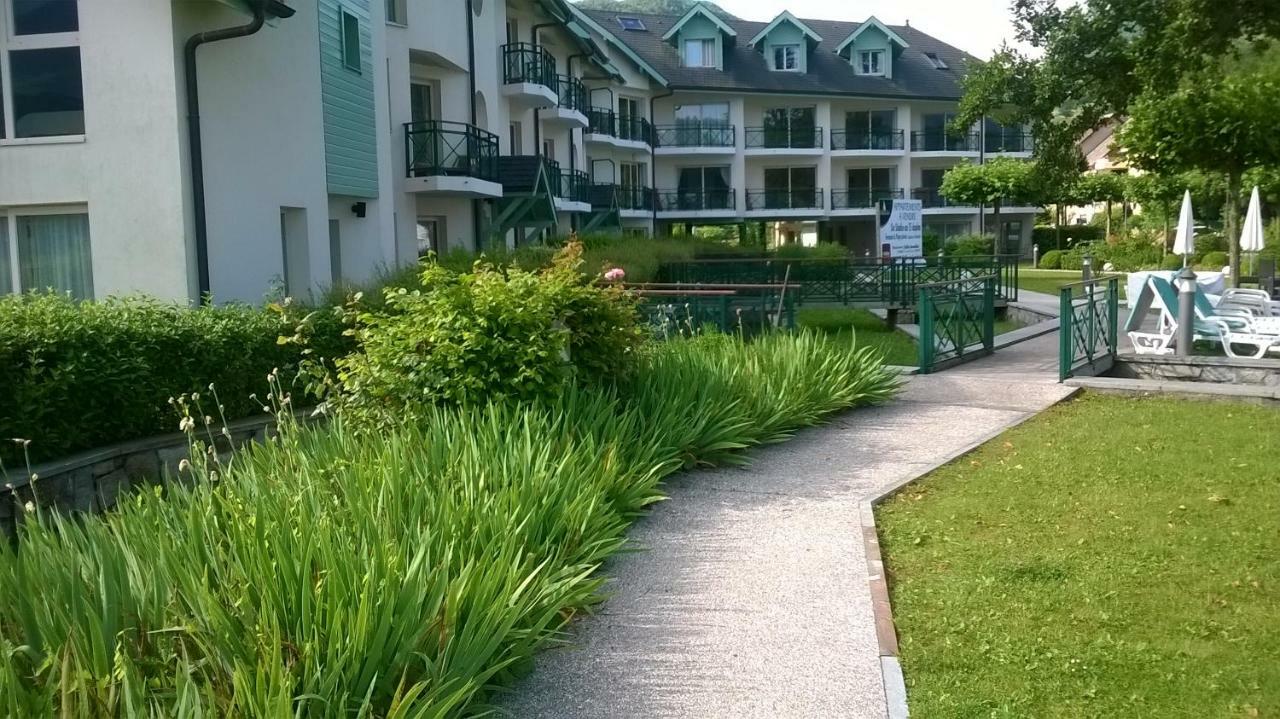 Studio Les Pieds Dans L'Eau Au Bord Du Lac D'Annecy Duingt Zewnętrze zdjęcie