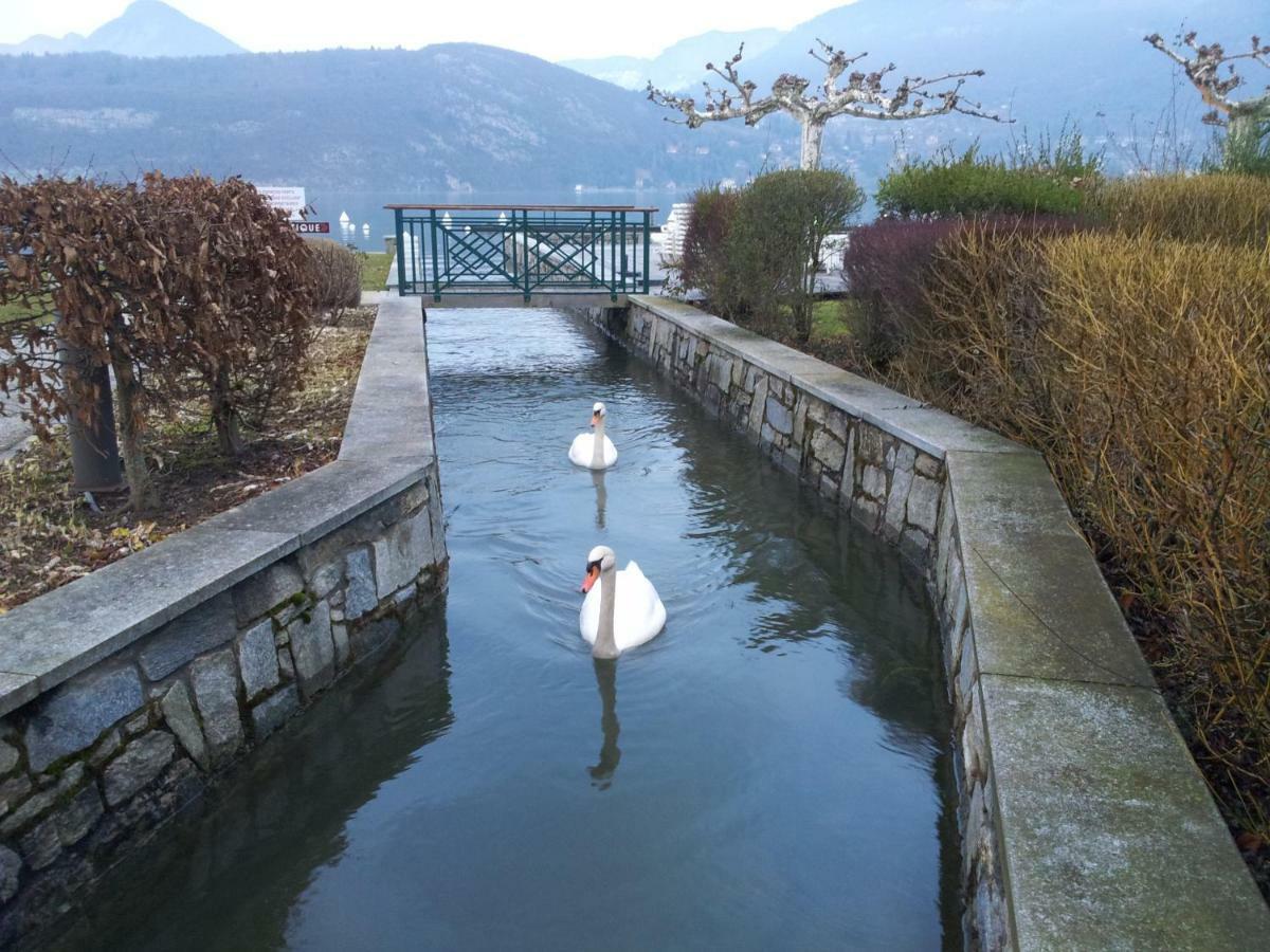 Studio Les Pieds Dans L'Eau Au Bord Du Lac D'Annecy Duingt Zewnętrze zdjęcie
